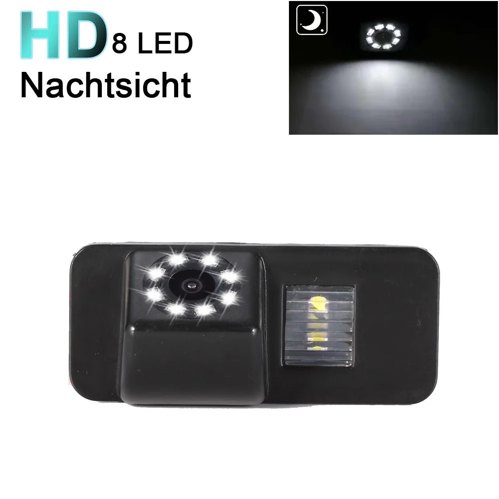 with 8LED HD car rear view backup camera For Ford Mondeo Grand MK4 C-Max MK2 EcoSport MK1 Fiesta Galaxy Focus 2 Ford S-Max MK1
