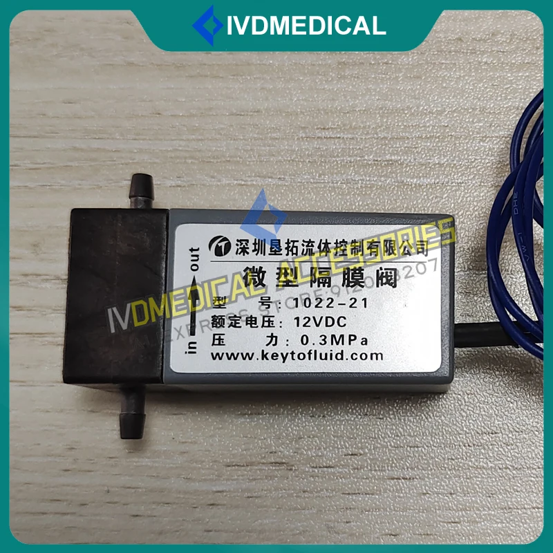 

Blood Cell Analyzer Solenoid Valve 2-way Solenoid Valve Keyto Solenoid Valve 1022-21 12VDC 0.3MPa