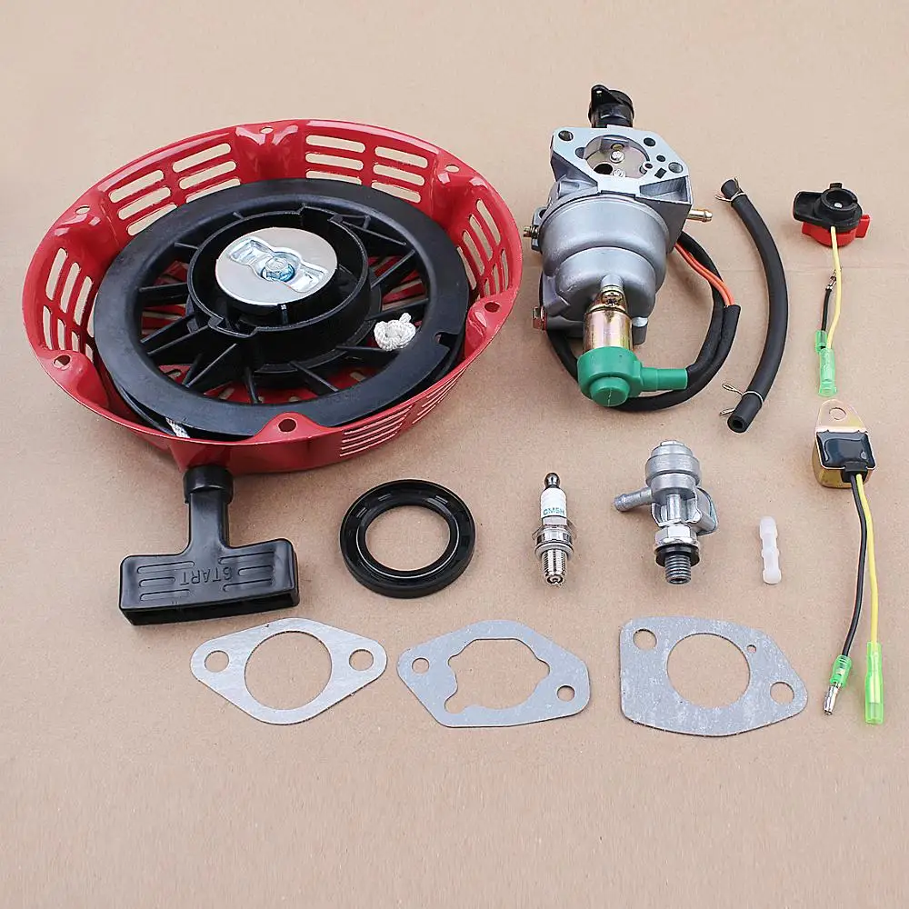 المكربن بادئ حركة ارتدادي لهوندا GX240 8HP GX270 9HP GX340 11HP GX390 13HP مولد المحرك المحرك أجزاء 16100-Z5L-F11