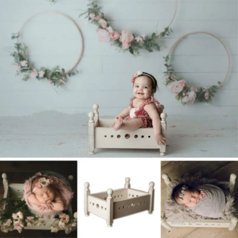 Newborn Photography Props Baby Photo Bed New Type Court Style Baby Photo Shoot Accessories Posing Prop Nice Container For Studio