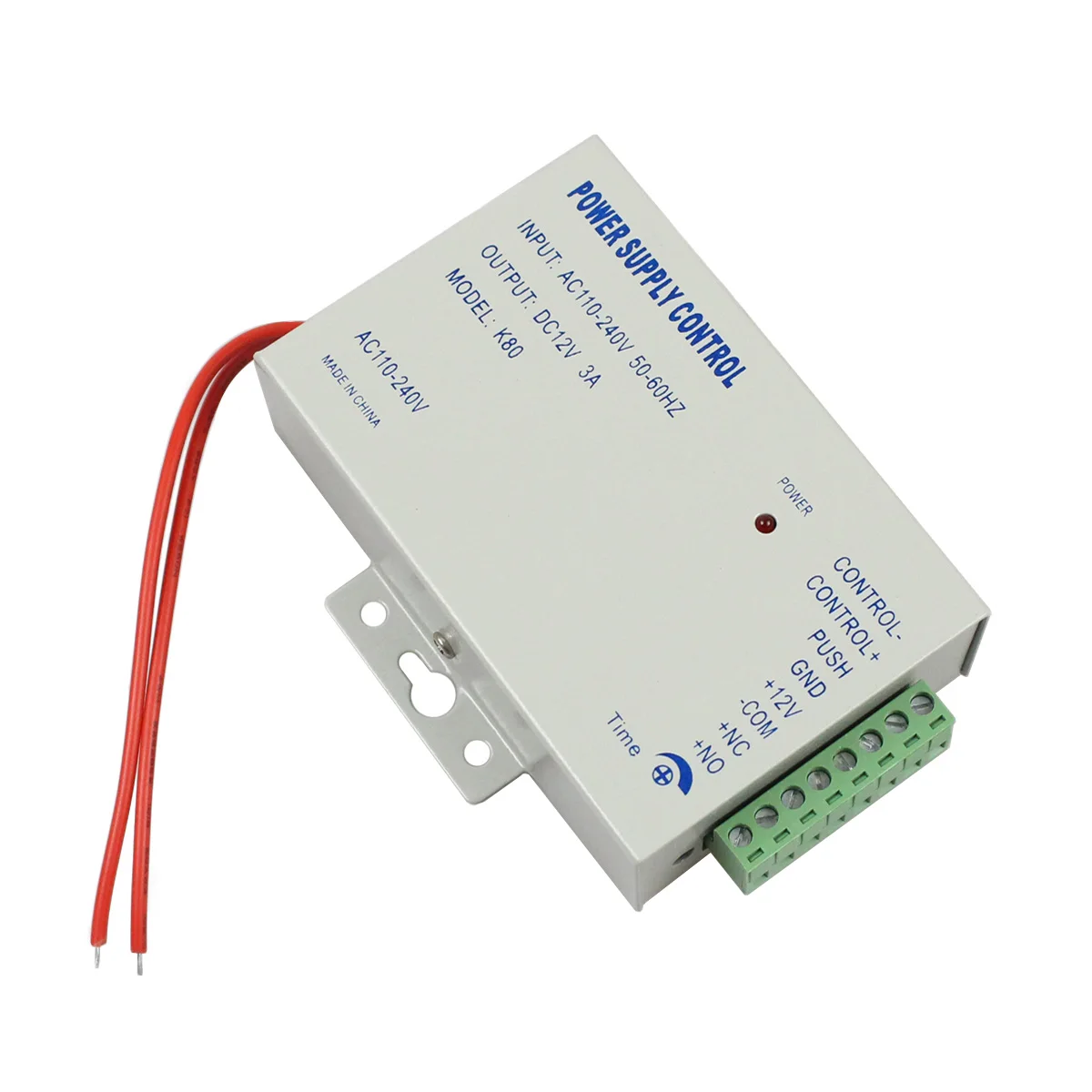 Imagem -03 - Diysecur-kit de Controle de Acesso para Porta Fonte de Alimentação Especial de 12v 3a ac 110240v