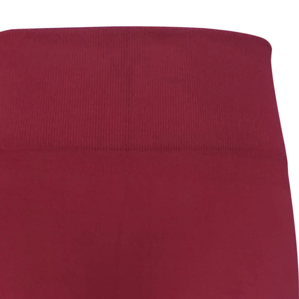 Pantaloni da sollevamento per bottino Fitness traspiranti elasticizzati a vita alta elasticizzati a vita alta con ispessimento invernale da donna DFERQ1