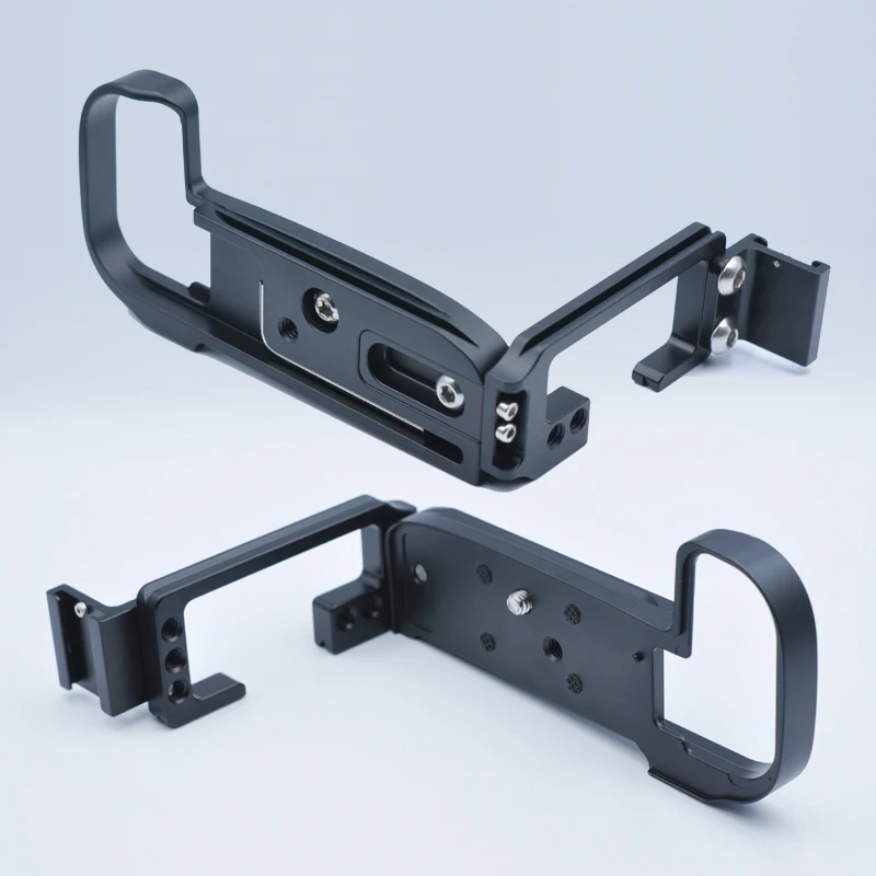 ホットシュー-キヤノンeosr5,r6,マークiiカメラ,クイックリリースプレート用の垂直ハンドグリップホルダー