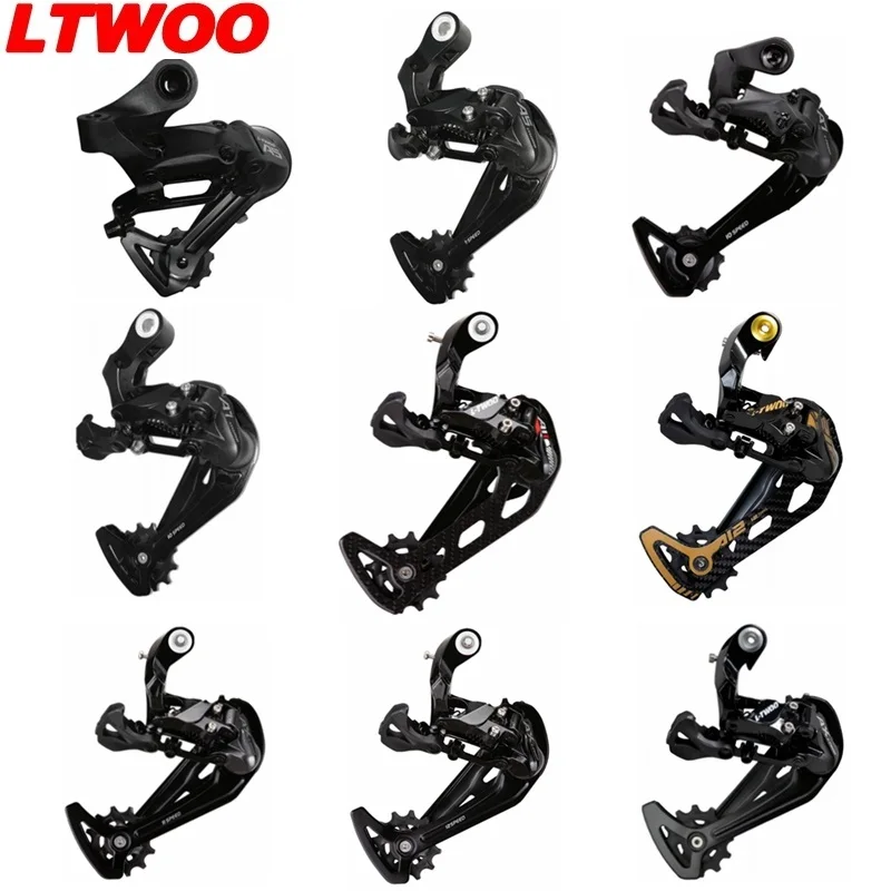 LTWOO 9 10 11 12 Speed MTB Bike Rear Derailleurs A5 A7 AX11/12 Trigger Shifter Mountain Shift Groupset Compatible For SHIMANO