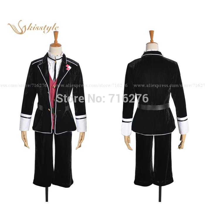 Kisstyle Fashion Anime Diabolik Lovers Sakamaki Kanato Cloth Uniform Cosplay Costume