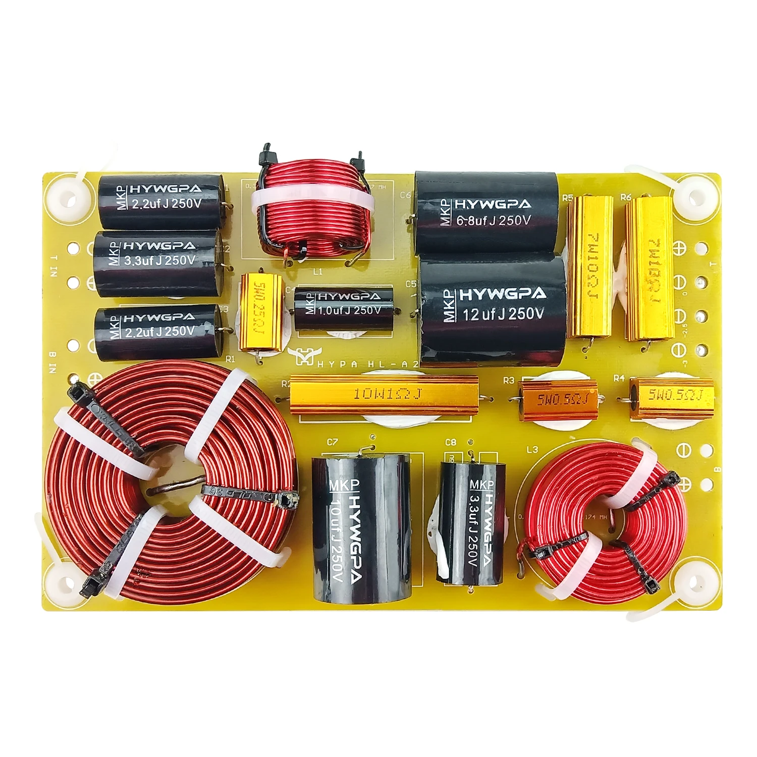 Ghxamp 200W Impedantie Speciale Audio Crossover 18db/Oct Twee 2-weg Frequentie Tweeter Bas Luidsprekerverdeler 1Pc