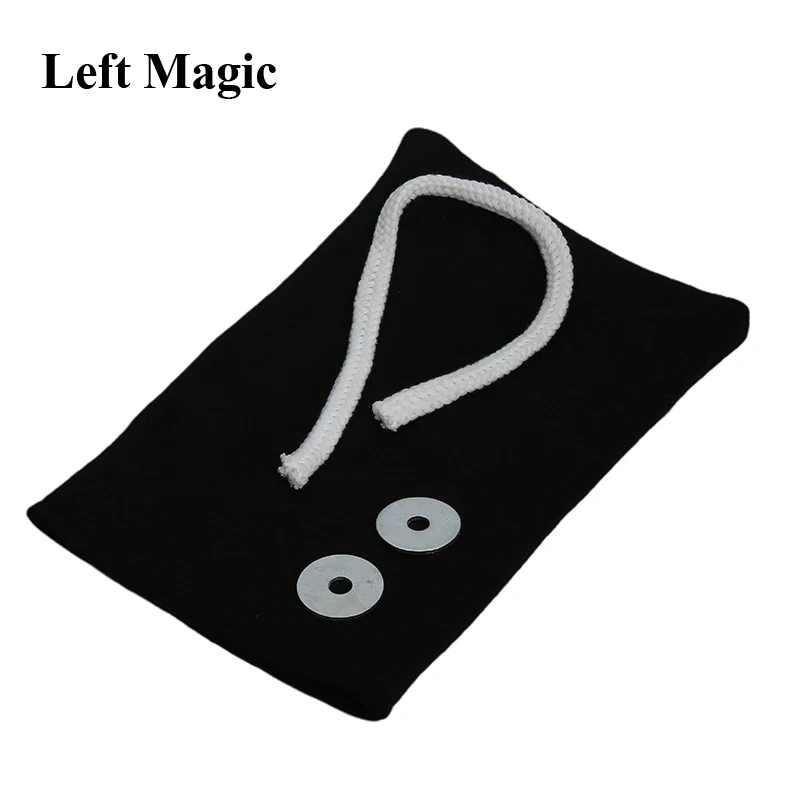 Black Invisibag Magic Tricks Object Appear Vanish From Magic Bag Magic Props Magiciain Stage Illusions Gimmick Comedy