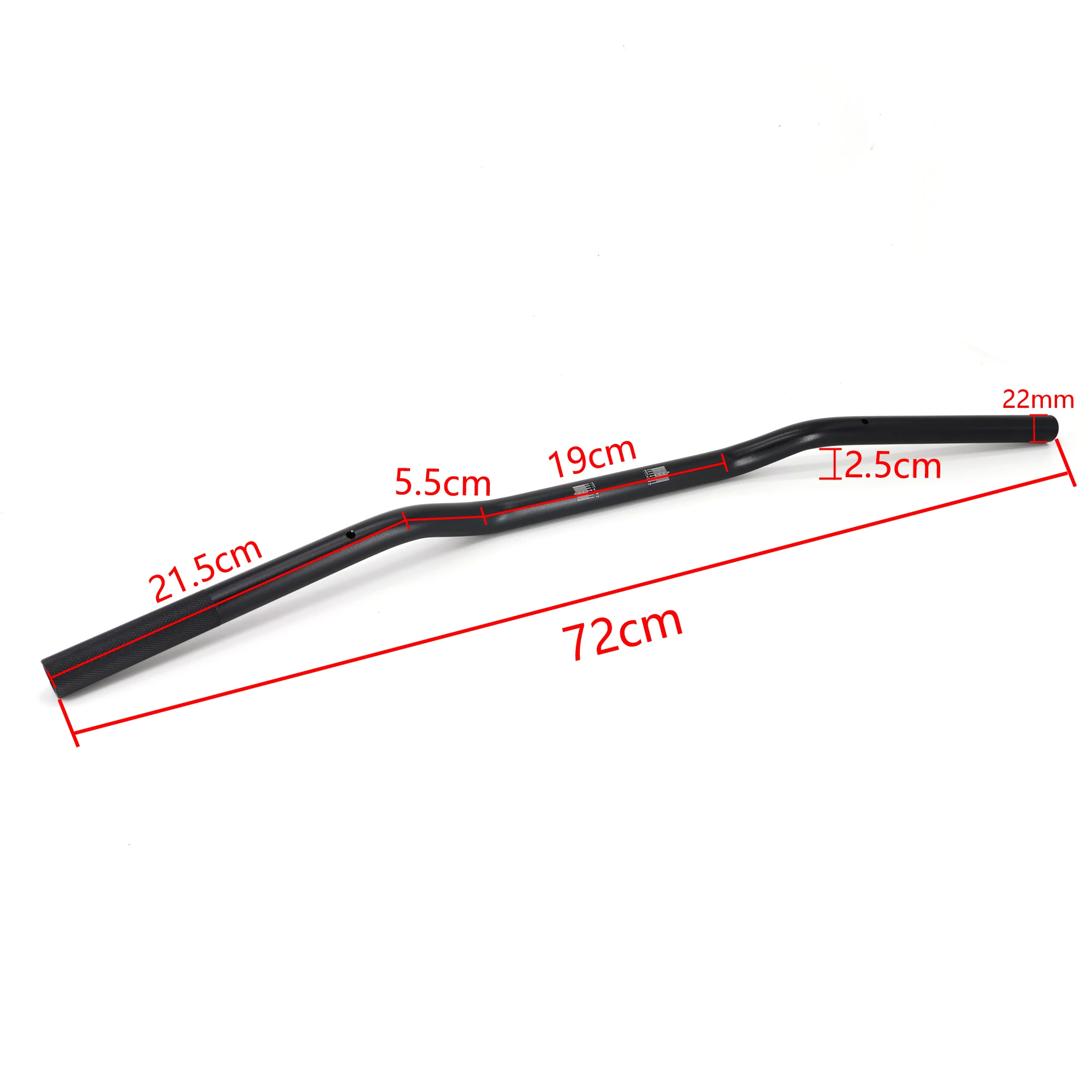 Universal Motorcycle 22mm Aluminum Alloy Handlebar Anti-Rust Handle Bar for Yamaha Suzuki Kawasaki Honda CG125 GN125 TNT 125 R15