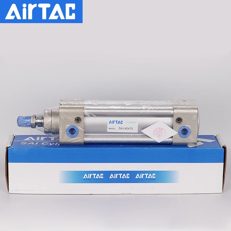 AirTac Air Cylinder SAI50 Double Acting Pneumatic Cylinder SAI50x25 50 75 100 125 150 175 200