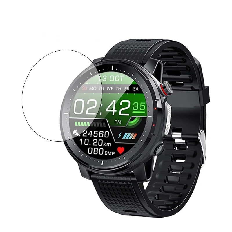 5 stücke TPU Weiche Smartwatch Klar Schutzhülle Film Volle Abdeckung Schutz Für MELANDA MD15 Sport Smart Uhr Screen Protector Zubehör