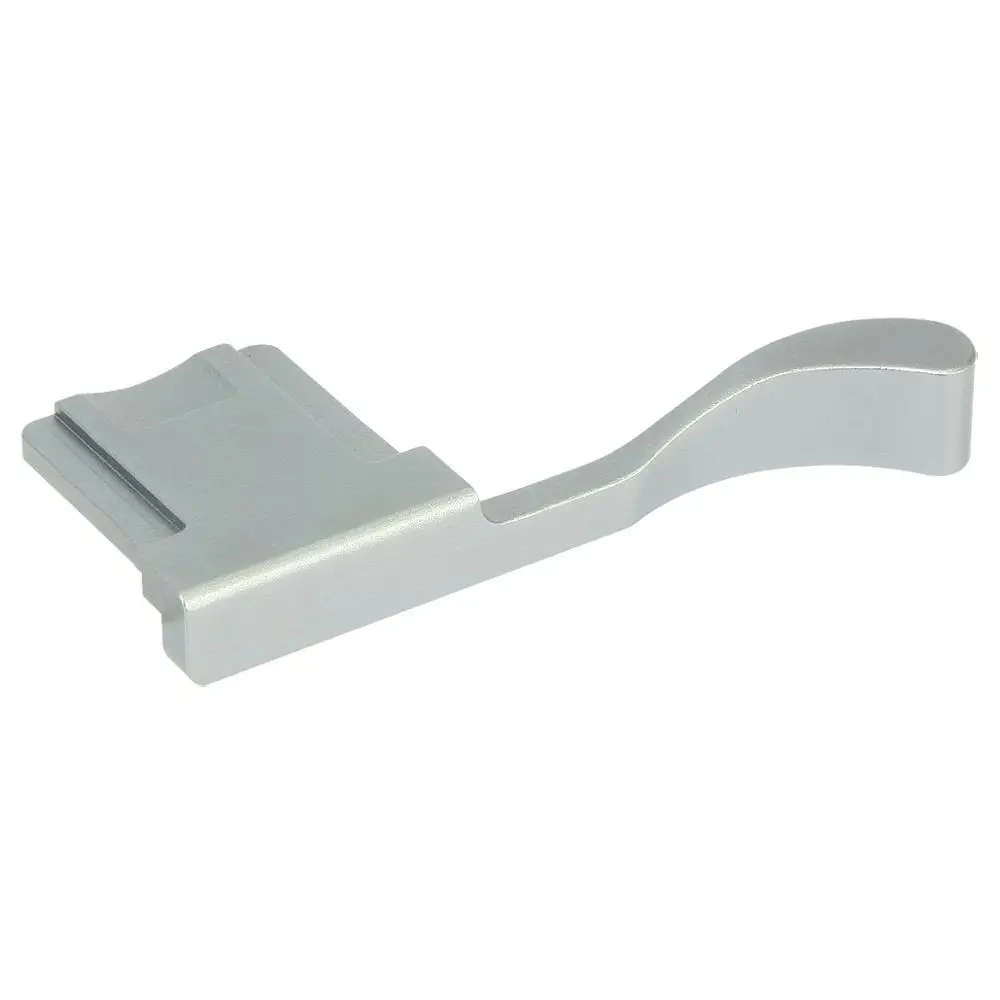 Haoge THB-X2S Metal Hot Shoe Thumb Up Rest Hand Grip for Fujifilm Fuji X100VI X100V Camera Accessories Silver