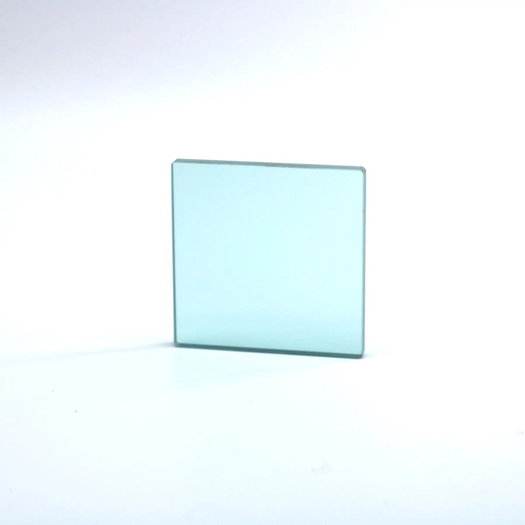 tempered rectangle size 50x70mm heat absorbing glass type KG3 for shadowless lamp