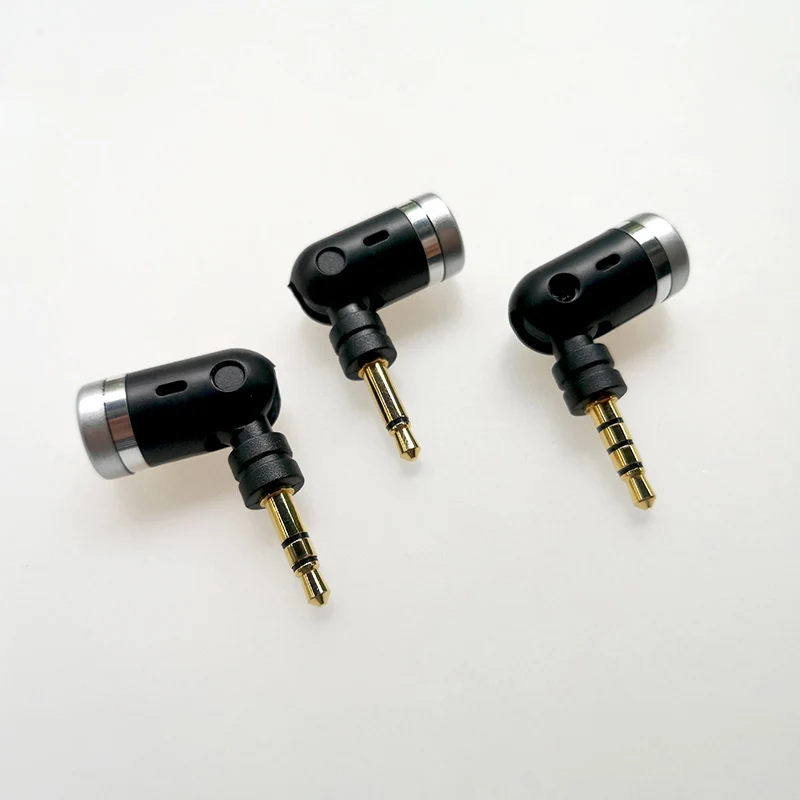 3,5mm Mono/ Stereo/ 4 Pole Mini Mikrofon Biege Biegsamen Mikrofon