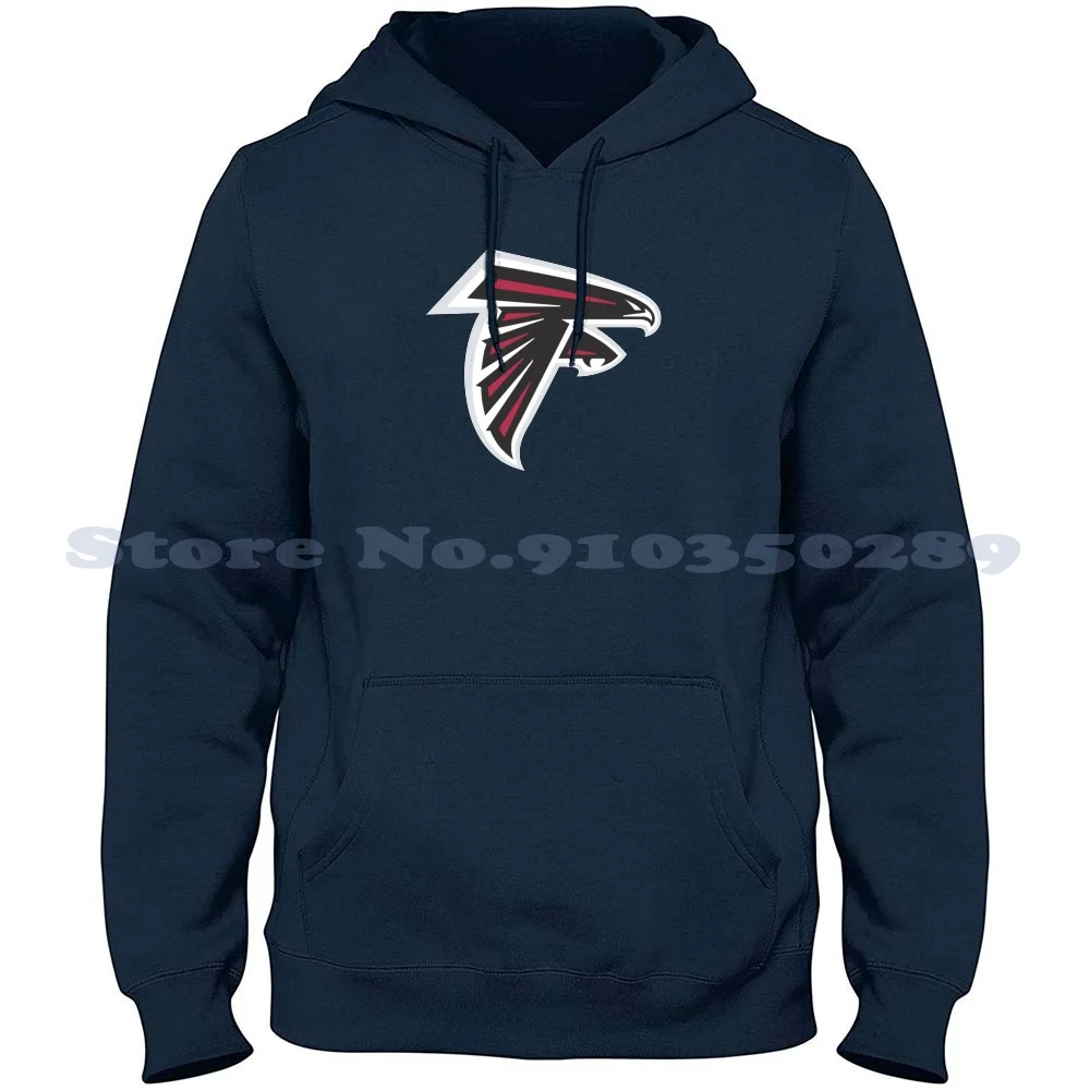 Falcons Atlanta 100% Cotton Hoodie T-Shirt Logo