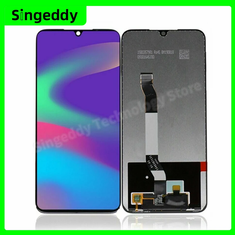 

Touch Screen For Xiaomi Redmi Note 8, LCD Display With Logo, Digitizer Assembly Replacement, 6.53 Inch, 2160x1080