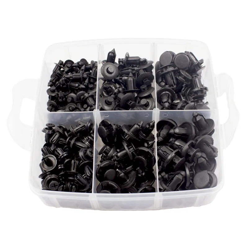 720Pcs Car Body Interior Fender Bumper Retainers Fasteners Clips Plastic Rivets Trim Assortment Kit Screws Panel Fastener