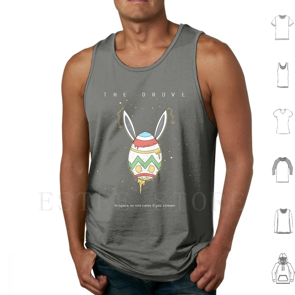 The Drove : In Space No One Cares Tank Tops Vest Sleeveless Drove Thedrove The Drove Parody Ridley Xenomorph Vs Hr Giger