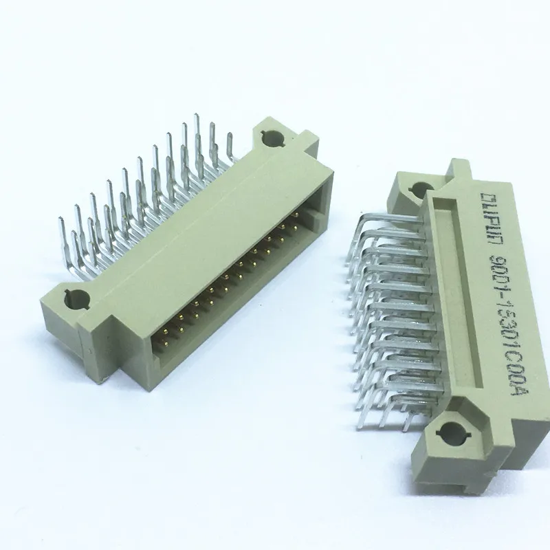 Enchufe europeo DIN 9001-15301C00A 330, 3x10P, 30P, macho, 2,54-pitch