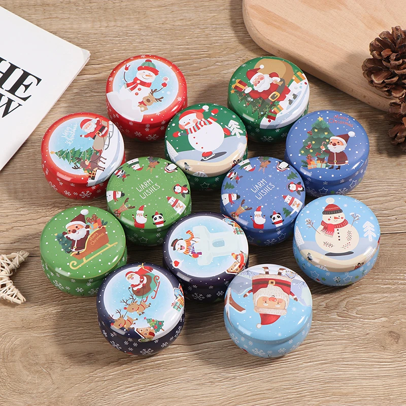 Home Garden Personality Candy Box Drum-shaped Candy Cookie Box Festive Party Supplies Rose Tea Pot Tin Box Small Fresh