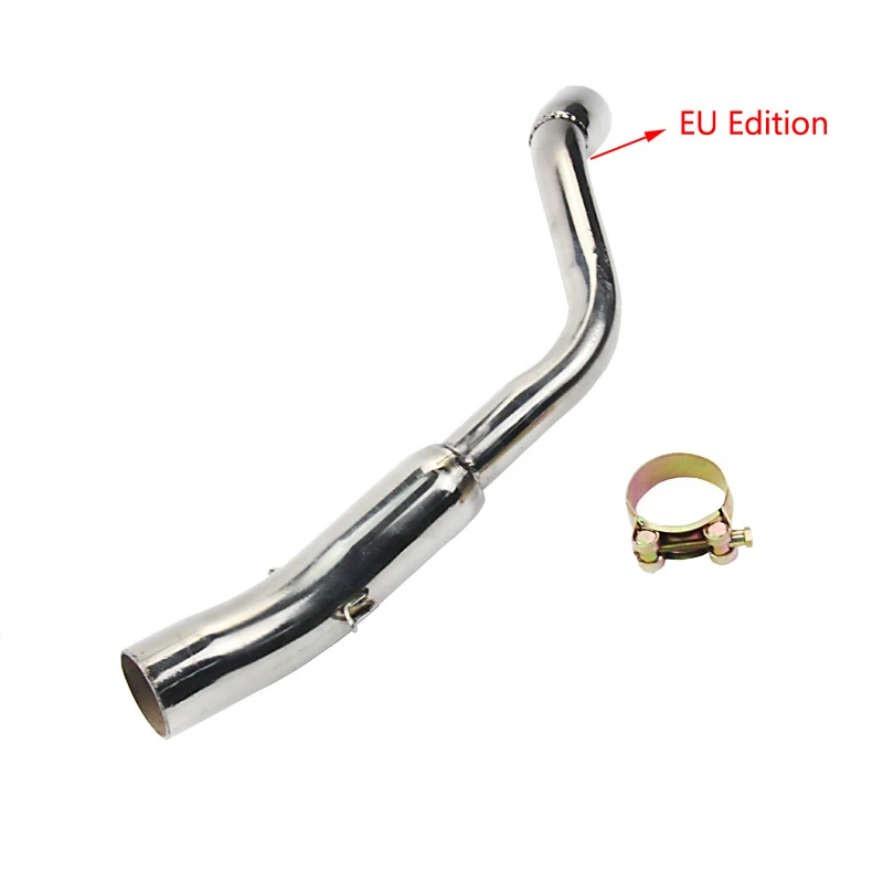 EU Edition for Honda CB600F Hornet 600 Motorcycle Exhaust Pipe Mid Pipe Slip On 51mm Muffler 370mm Escape Removable DB Killer