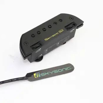 스카이소닉 프로-1 사운드홀 픽업 시스템 - 부드러운 중음역 응답, 94-105mm 범용 장착 - 스튜디오/라이브 어쿠스틱 및 우쿨렐레 8 best sales 스카이소닉 - №1