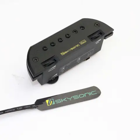 स्काईसोनिक प्रो-1 साउंडहोल पिकअप सिस्टम- स्मूथ मिड-रेंज रिस्पांस, 94-105 मिमी यूनिवर्सल फिट - स्टूडियो/लाइव एकॉस्टिक और यूके 8 best sales स्काईसोनिक - №1