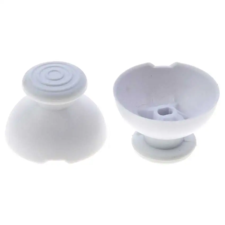 YuXi 2pcs For Gamecube Thumbstick Cap Replacement For Nintend NGC Controller Thumb Grip Joystick Cap