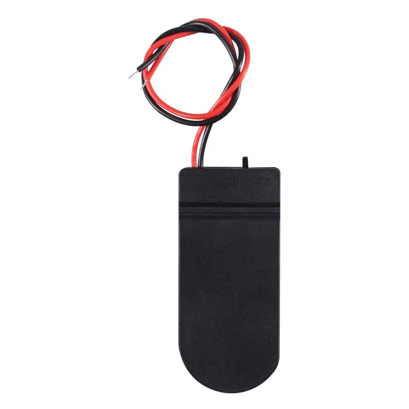 5PCS CR2032 Battery Holder Coin Cell Holder with Switch 2 x 3V Button Battery Holder Case with ON/Off Switch