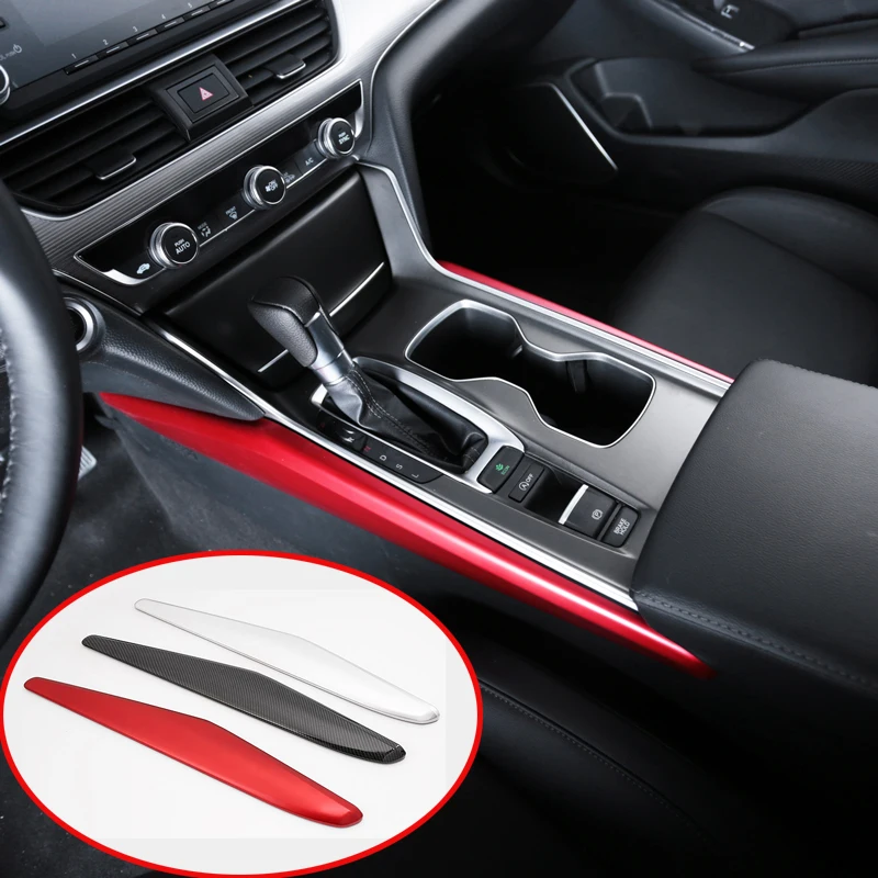 

Car Styling Accessories ABS Inner Gear Shift Panel Stripe Cover Trim 2pcs/set for Honda Accord 2018-2020