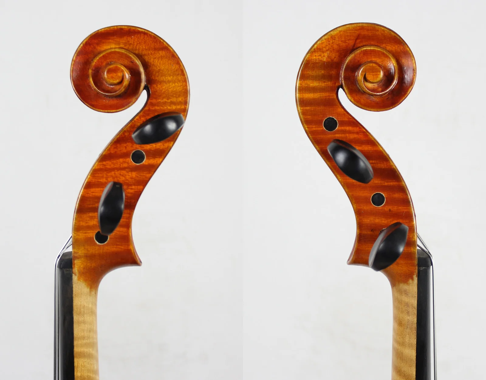 Old Spruce Viola Copy, 50 Years Old Spruce, 15.5 in Masterpiece-European Wood Bow, Orchestra Level