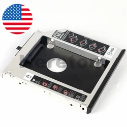 SATA to SATA 12.7mm 2nd Hard Drive SSD Adapter Optibay For IBM Thinkpad T420 T520 W520 W510 T510 DVD CD-ROM Optical Bay