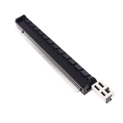 5Pcs PCI Express 16x Slot PCIe x16 164 Pin Sokcet Straddle Mount PCB Slide Lock Female Straight Through Holes Pitch 1.0MM