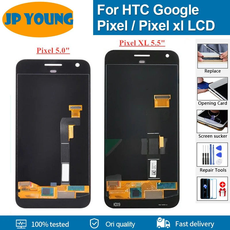 Super Amoled For HTC Nexus M1 Google Pixel XL LCD Display Digitizer Assembly Nexus S1 Google Pixel LCD Screen Replacement