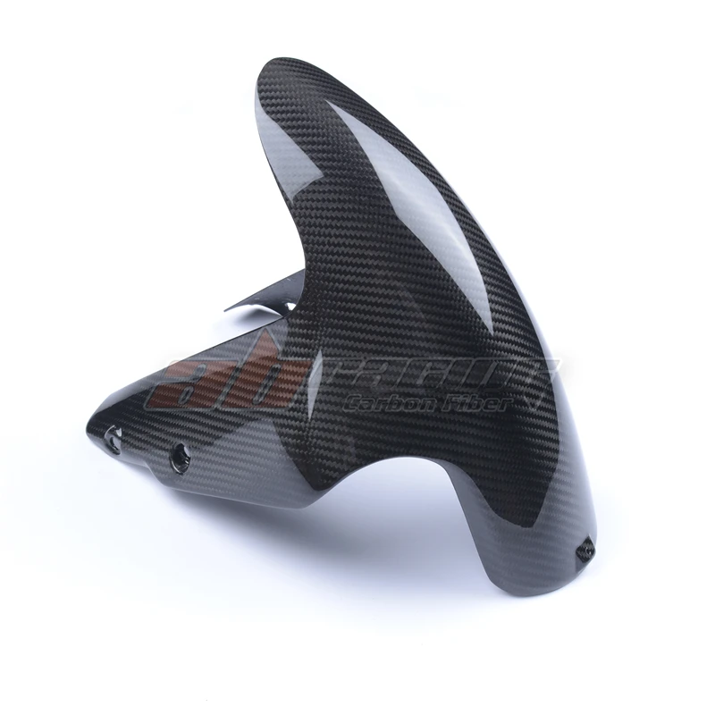 For Ducati 848 1098 1198 Streetfighter Motorcycle Front Fender Hugger Mudguard Cover Full Carbon Fiber 100%