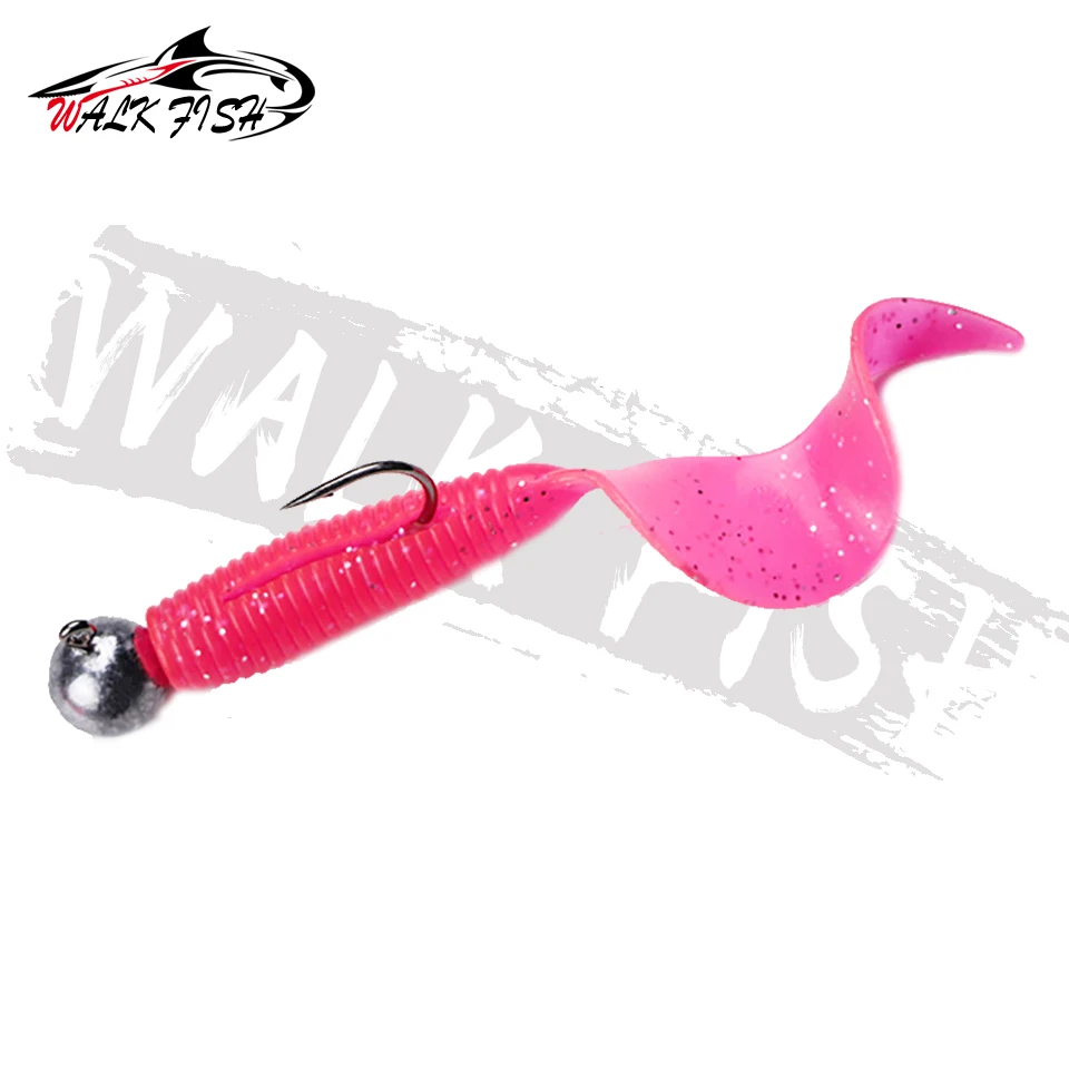 WALK FISH 10PCS/Lot NED Head Jigs Hook 2g-20g All size Round Ball Jig Head Hook Weedless Long Shank Jig Head For Soft Worm image 3