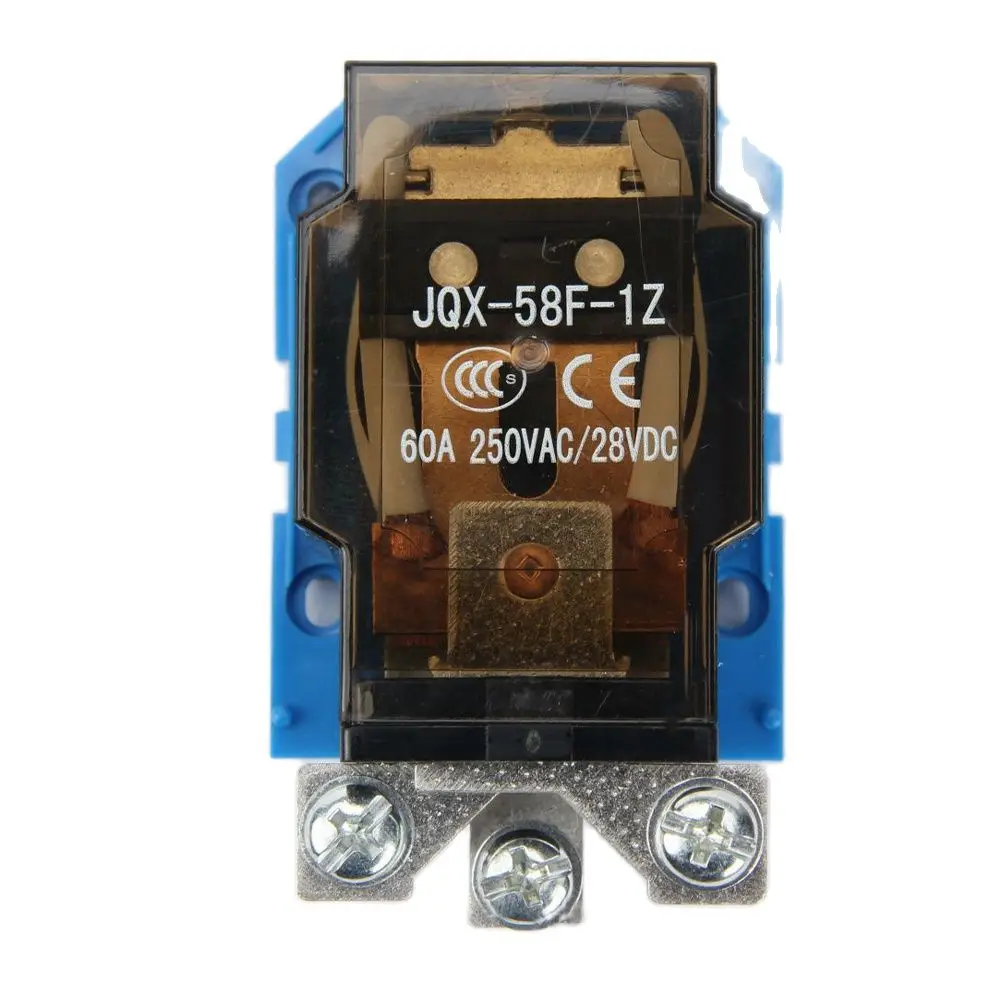 

JQX-58F 1Z 60A 250VAC/ 28VDC Power Relay