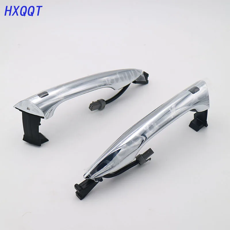 Chrome Door Handles Smart key For Hyundai 2012-2016 Elantra MD OEM 826513X210 826613X210  Handle Assembly Door Outside