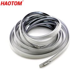 Car Front and Rear Bumpers Light Bar Decoration Strip Chromium Styling Auto Accessories For VW Santana