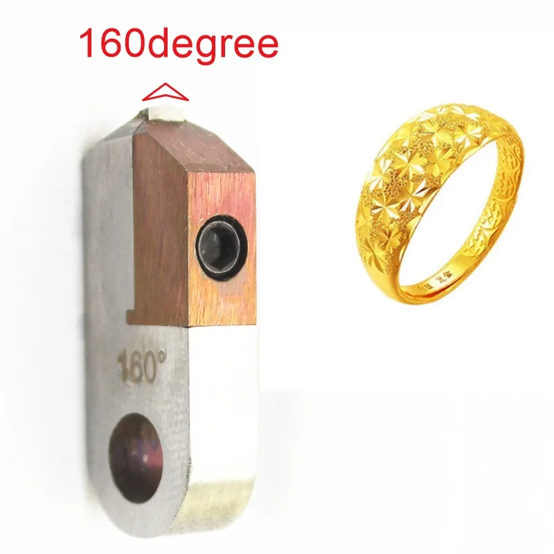 Schmuckherstellung Polierwerkzeuge V-Form Flacher Diamant MCD Laser Posalux Cutter für Gold Silber Messing Gravurmesser – Detail 5