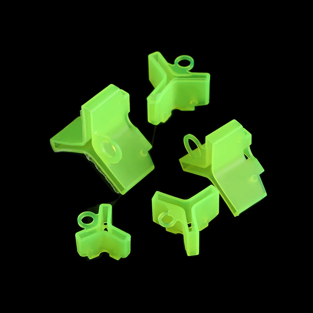 20Pcs 1# 2# 3# 4# 5# Fishing Treble Hooks Safety Protector Holders Case Bonnets Hooks Covers Case