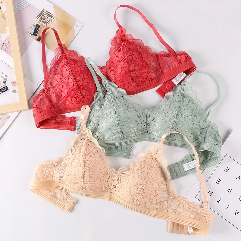 Cotton Underwear Seamless Sports Bra Comfort Breathable Wild Solid Color Bras Sexy Lingerie Women\'s Intimates