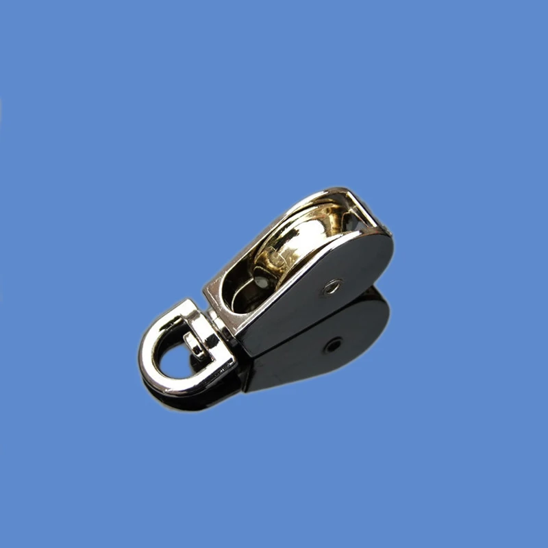 1pcs Swivel Katrol Sheave Rigging Metalen Lift Takel Touw Opknoping Lifting Wiel