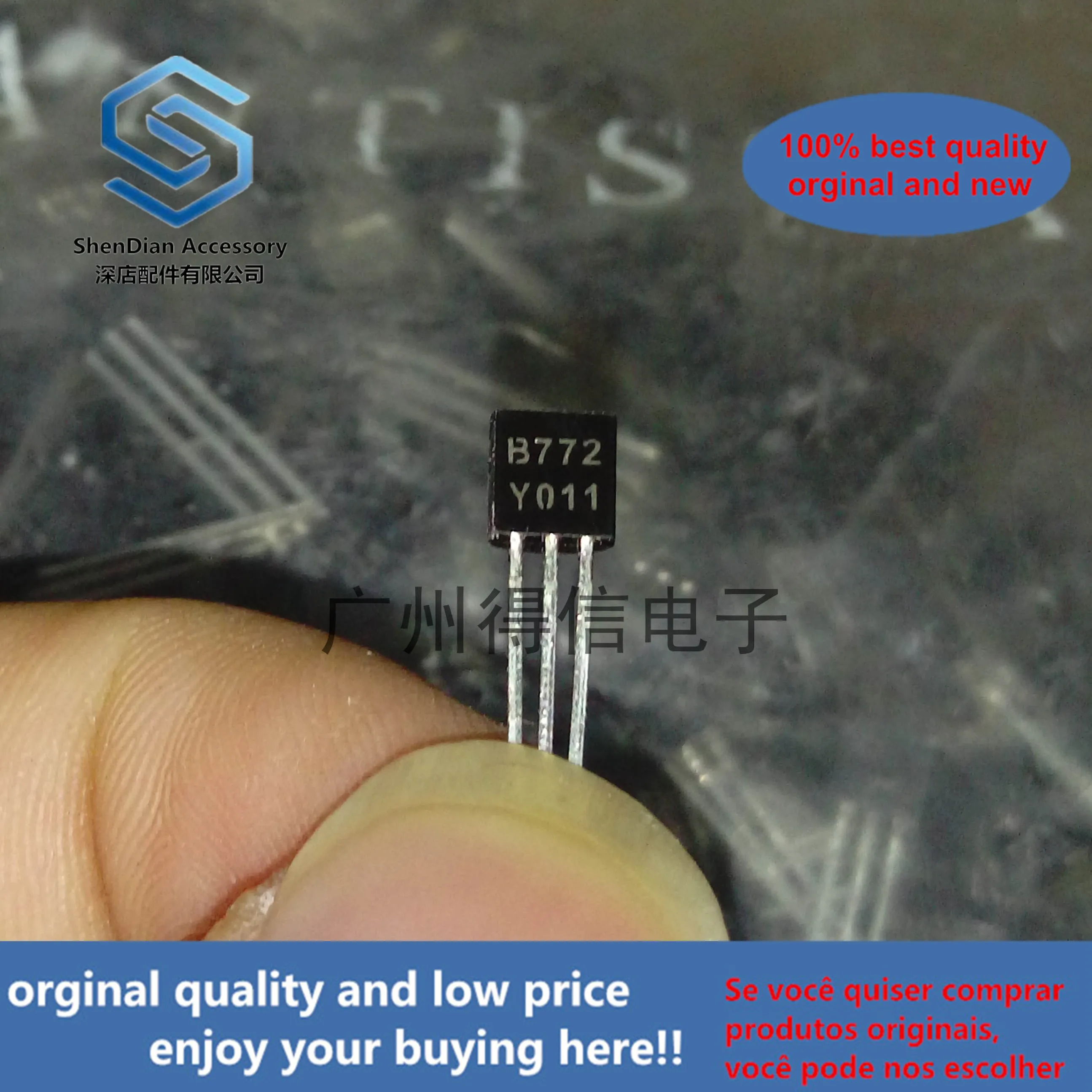 50pcs 100% orginal new 2SB772 B772 772 TO-92 MEDIUM POWER LOW VOLTAGE TRANSISTOR real photo