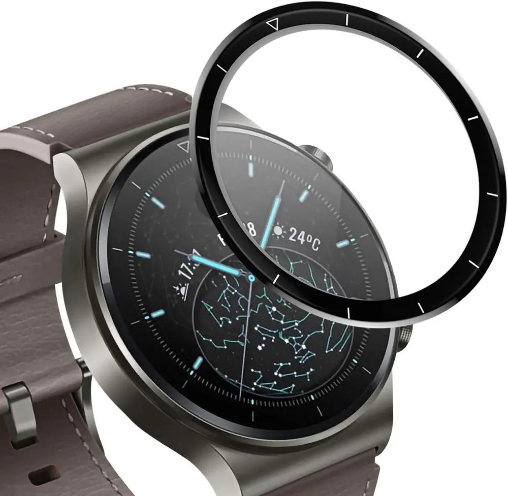 3D Curved Composite Full Coverage Protective Film For Huawei Watch GT2 Pro GT2 Pro Smartwatch Screen HD Clear Protective Film