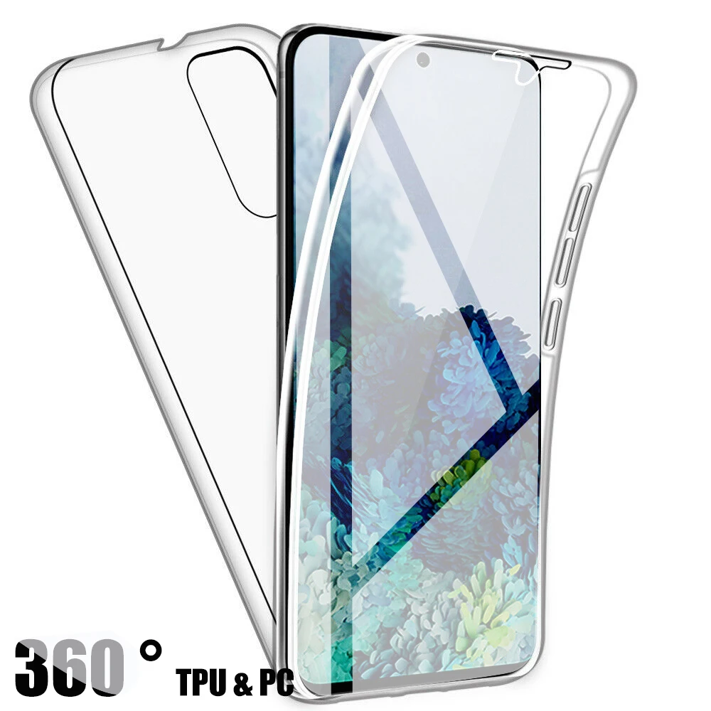 Luxury Full Body 360 Shockproof Case For Xiaomi Redmi 9 9A 8 8A 7A Clear Cover For Redmi Note 9 9s 8 7 K30 Pro 8T 4X Phone Case