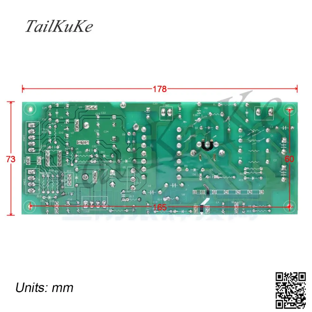 Single-tube IGBT Inverter Welding Machine Multi-function Power Board Auxiliary Power Supply Wide Voltage Input Multi-group Outpu