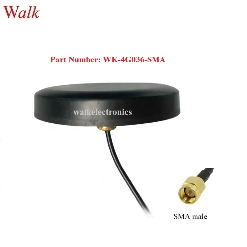 omni directional SMA male high gain screw mount 4g lte Antenna waterproof outdoor use roof mount lte 4g car antenna