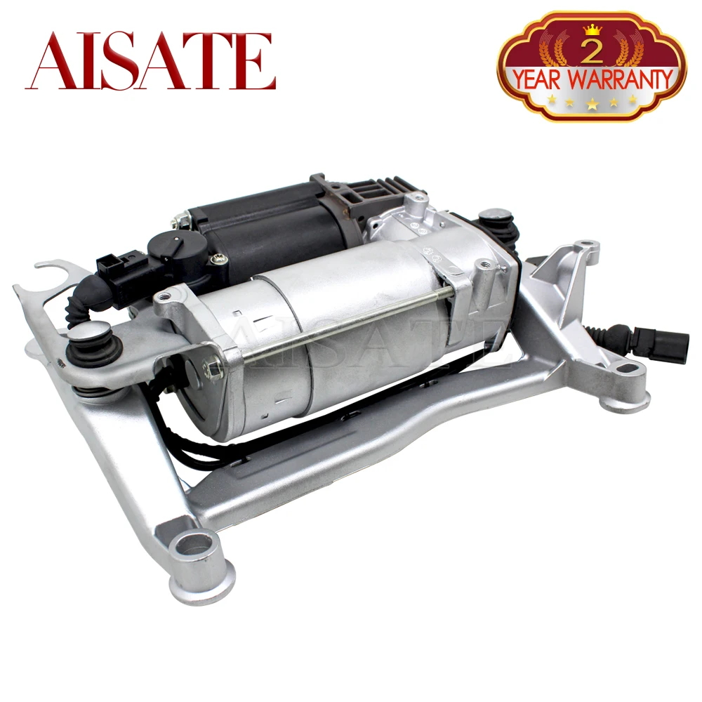 

Air Suspension Compressor Pump With Bracket For Audi Q7 VW Touareg Porsche Cayenne 2004-2010 7L8616006A 7L8616007A Car Accessory