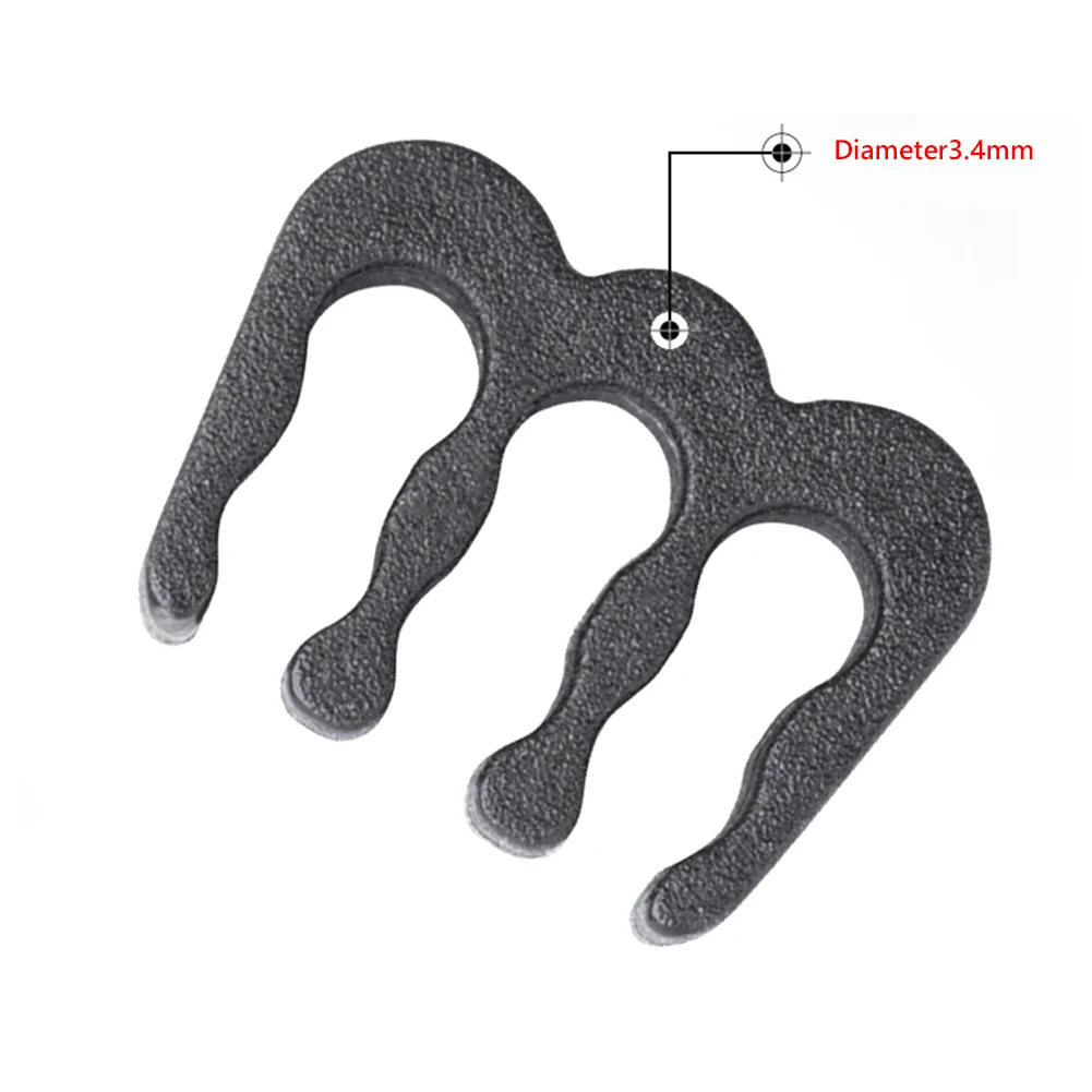 24 Chiếc Cáp Lược Người Tổ Chức Cho 3.0-3.6Mm Tính Dây Cáp Điện Dây 6/8/24 Pin Máy Tính Tay người Quản Lý Kẹp Kẹp Cổng Kết Nối