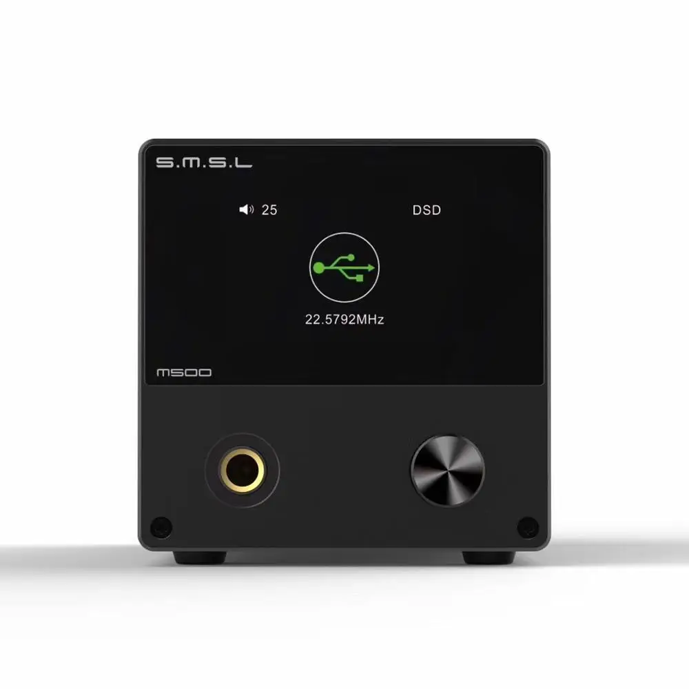 Smsl m500 moq usb dac amplificador de auscultadores es9038pro chip rca optical caoxial áudio decorder amplificadores dsd mini xmos XU-208
